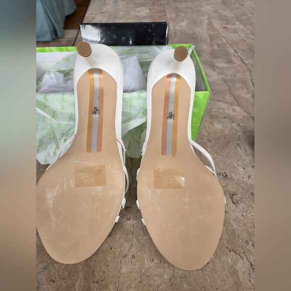 Sam Edelman White Strappy Sandals - Picture 2 of 4